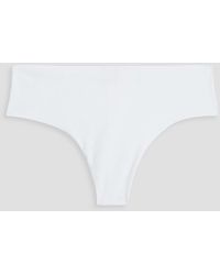 Cosabella - Stretch-cotton Jersey Mid-rise Thong - Lyst