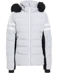 Fusalp Faux Fur-trimmed Quilted Ski Jacket - Metallic