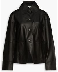 Vince - Leather Jacket - Lyst