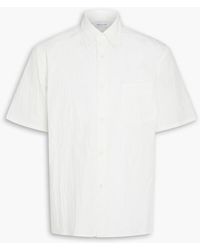 John Elliott - Crinkled Cotton-blend Poplin Shirt - Lyst