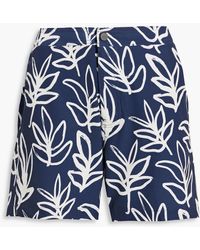 Onia - Calder Short-length Printed Swim Shorts - Lyst