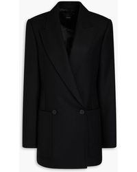 JOSEPH - Florian Double-Breasted Wool-Blend Twill Blazer - Lyst