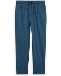 Sandro - Cotton-Blend Twill Drawstring Pants - Lyst
