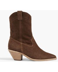 Ba&sh - Claudia Suede Ankle Boots - Lyst