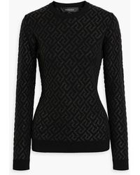 Versace - Wool-blend Jacquard Sweater - Lyst