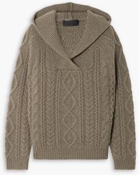 Nili Lotan - Cable-knit Cashmere Sweater - Lyst