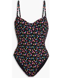 Solid & Striped - Taylor Floral-print Swimsuit - Lyst
