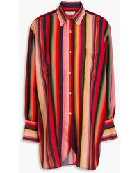 Paul Smith - Striped Cady Shirt - Lyst