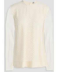 TOTEME - Layered Lace Top - Lyst