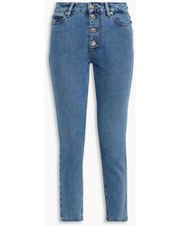 IRO - Nevy High-rise Slim-leg Jeans - Lyst