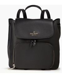 Kate Spade - Pebbled-leather Backpack - Lyst