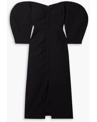 Mara Hoffman - Leonara Off-the-shoulder Tm Lyocell And Linen-blend Midi Dress - Lyst