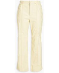 Nanushka - Jesca Crochet-trimmed Okobortm Kick-flare Pants - Lyst