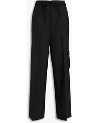 Sandro - Wool-Blend Cargo Pants - Lyst