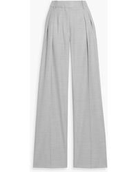 Loulou de Saison - Sbiru Wool-twill Wide-leg Pants - Lyst