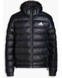 adidas Originals - Quilted Shell Hooded Jacket - Lyst