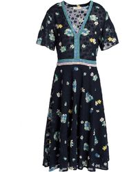 Ba&sh Dress Prune - Blue