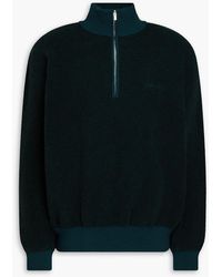 Jacquemus - Berger Ribbed Merino Wool-blend Half-zip Sweater - Lyst