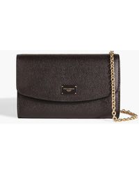 Dolce & Gabbana - Pebbled-leather Clutch - Lyst
