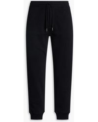 Tom Ford - Tapered Cotton-Blend Fleece Sweatpants - Lyst