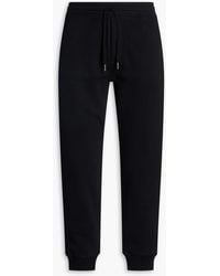 Tom Ford - Tapered Cotton-Blend Fleece Sweatpants - Lyst