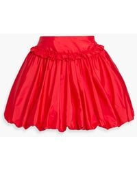 Simone Rocha - Minirock aus taft mit rüschen - Lyst
