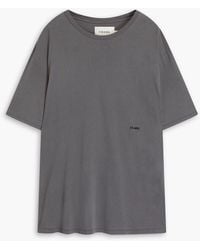 FRAME - Cotton-Jersey T-Shirt - Lyst
