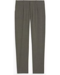 Rag & Bone - Pleated Wool-Blend Pants - Lyst
