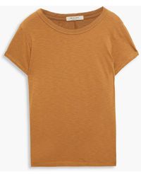 Rag & Bone - Slub Organic Pima Cotton-jersey T-shirt - Lyst