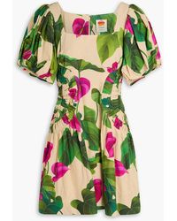 princess line dress pattern with sleeves 1950's Advance Princess Line Shirtwaist Dress Pattern - Bust 42