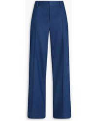 Vince - High-Rise Wide-Leg Jeans - Lyst