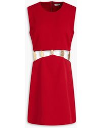 Jonathan Simkhai - Dory Cutout Embellished Crepe Mini Dress - Lyst