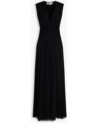 Diane von Furstenberg - Marika Ruched Stretch-mesh Maxi Dress - Lyst