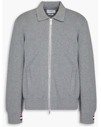 Thom Browne - Jacquard-Knit Cotton Jacket - Lyst