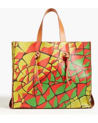 Emilio Pucci - Printed Leather Tote - Lyst