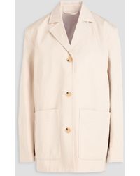TOTEME - Blazer aus baumwoll-twill - Lyst