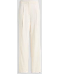 Veronica Beard - Robinne Pleated Wide-Leg Pants - Lyst