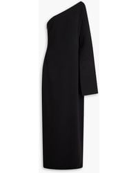 Solace London - Alina One-Shoulder Crepe Maxi Dress - Lyst