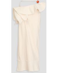 Jacquemus - La Jupe Ruffled Embellished Cotton Maxi Skirt - Lyst