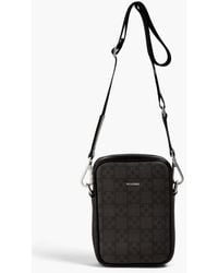 Sandro - Printed Textured Shoulder Bag - Lyst