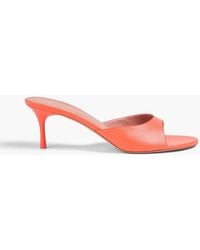 AMINA MUADDI - Jeanne 60 Leather Mules - Lyst
