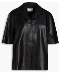 Holzweiler - Vera Faux Leather Shirt - Lyst
