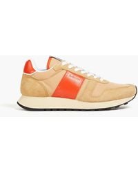 Paul Smith - Suede, Leather And Shell Sneakers - Lyst