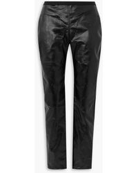 Rick Owens - Coated Low-rise Skinny Jeans - Lyst
