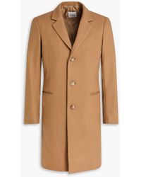 Sandro - Wool-blend Felt Coat - Lyst
