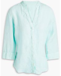 120% Lino - Linen Shirt - Lyst
