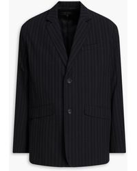 Rag & Bone - Shift Striped Cotton And Silk-Blend Jacquard Suit Jacket - Lyst