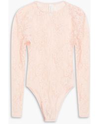 Zimmermann - Stretch-lace Bodysuit - Lyst