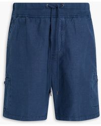 James Perse - Cotton And Hemp-Blend Cargo Shorts - Lyst