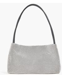STAUD - Penny Crystal-Embellished Shoulder Bag - Lyst